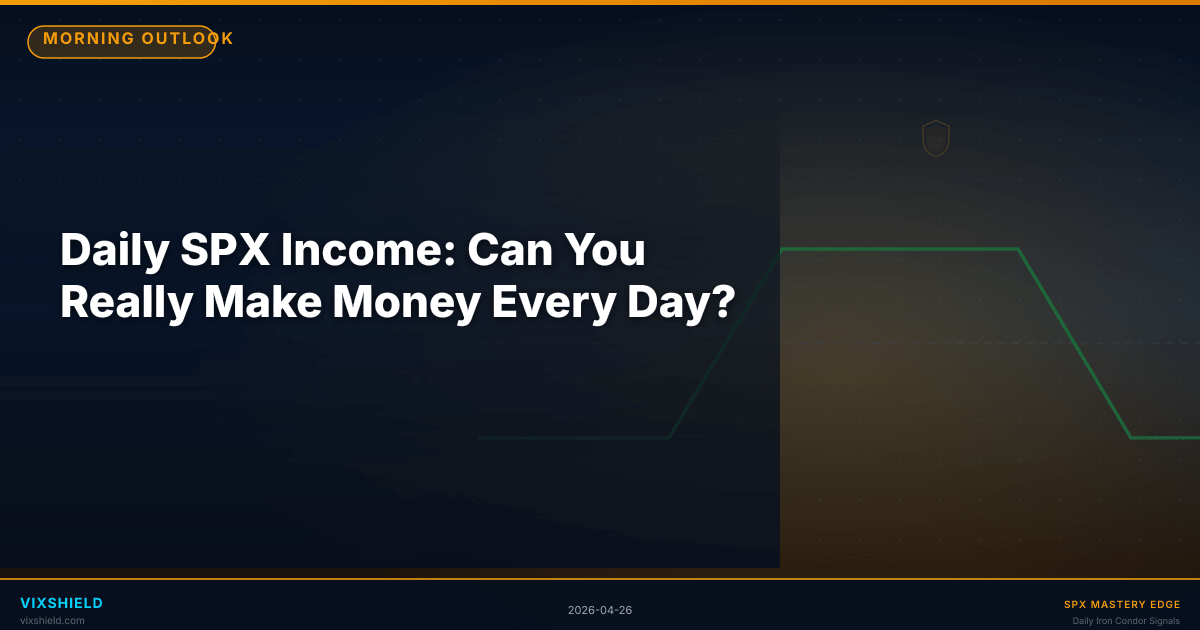 Daily SPX Income: Can You Really Make Money Every Day?