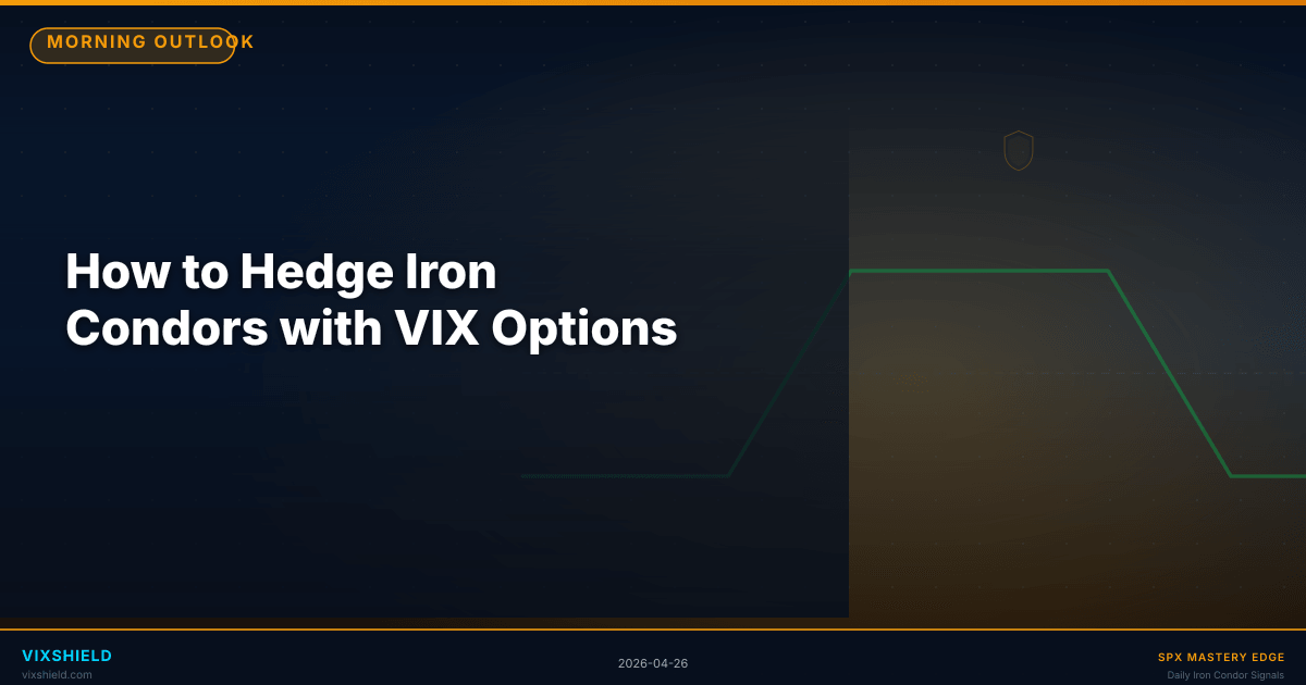 How to Hedge Iron Condors with VIX Options