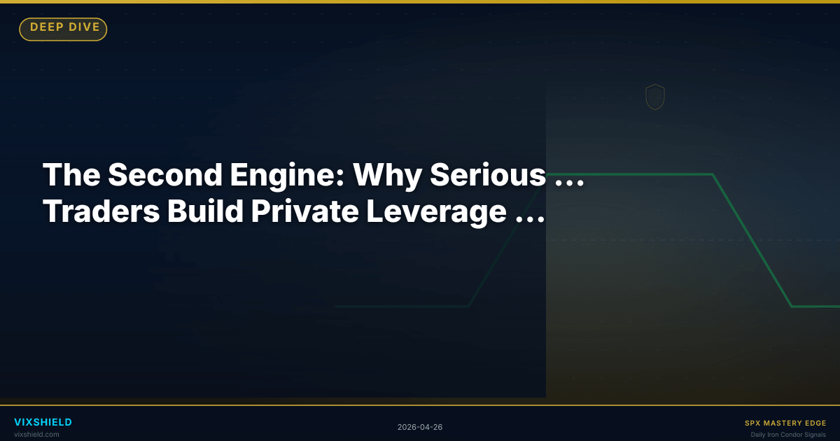 The Second Engine: Why Serious Options Traders Build Private Leverage Layers