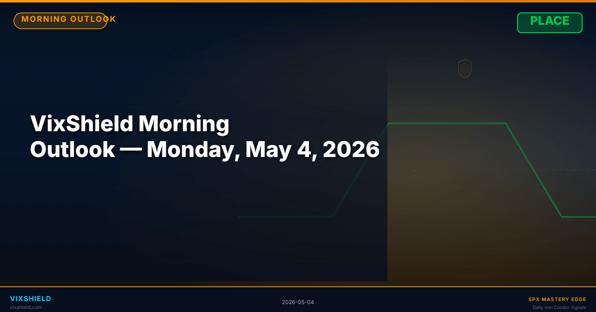 VixShield Morning Outlook — Monday, May 4, 2026