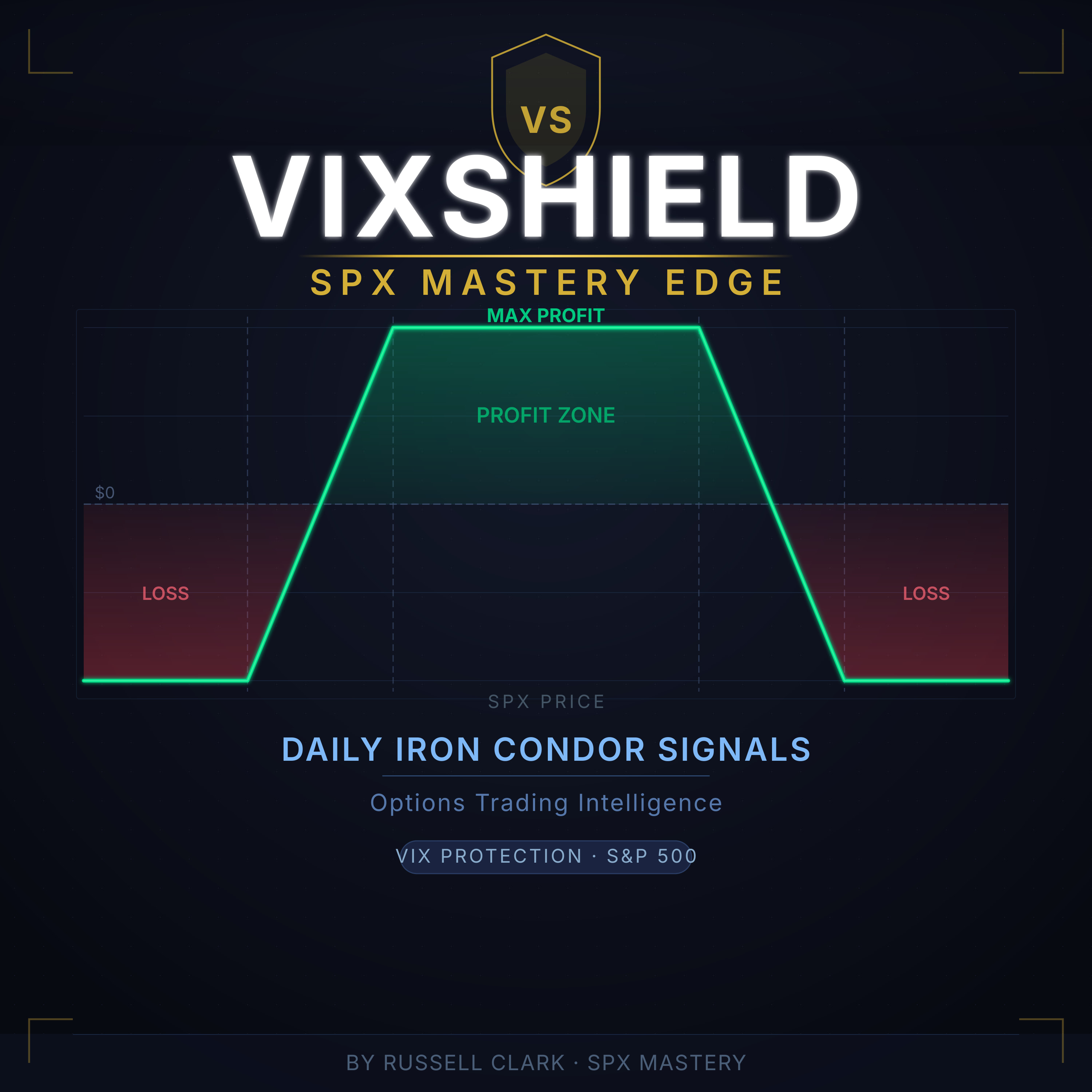 VIXShield Daily — Iron Condor Signals & Market Analysis